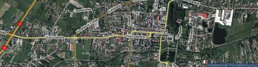 Zdjęcie satelitarne Plac Potockiego Ignacego pl.